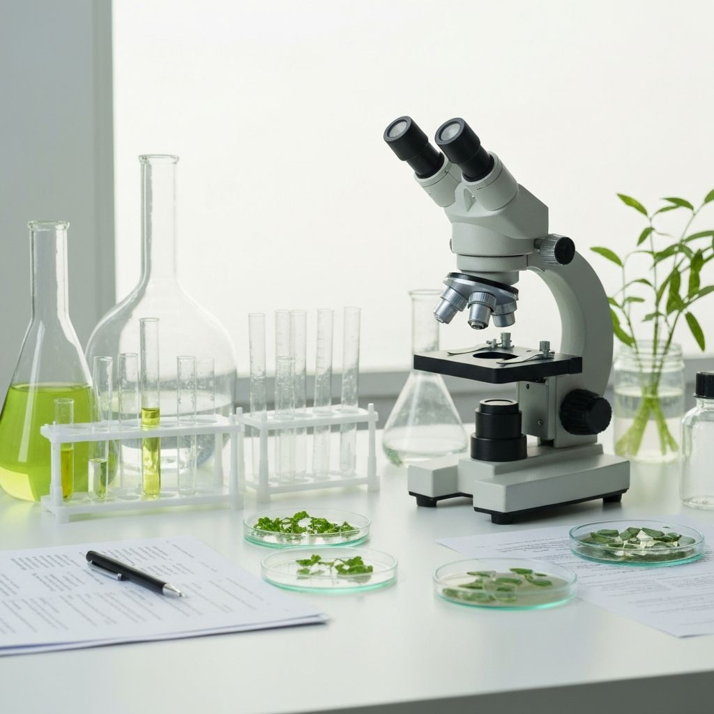 Ilustrasi penelitian ilmiah nutrisi